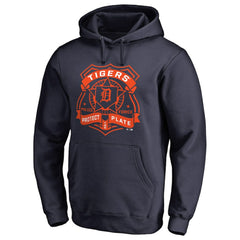 Detroit Tigers Police Badge Pullover Hoodie - MLB