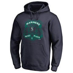 Seattle Mariners Police Badge Pullover Hoodie - MLB