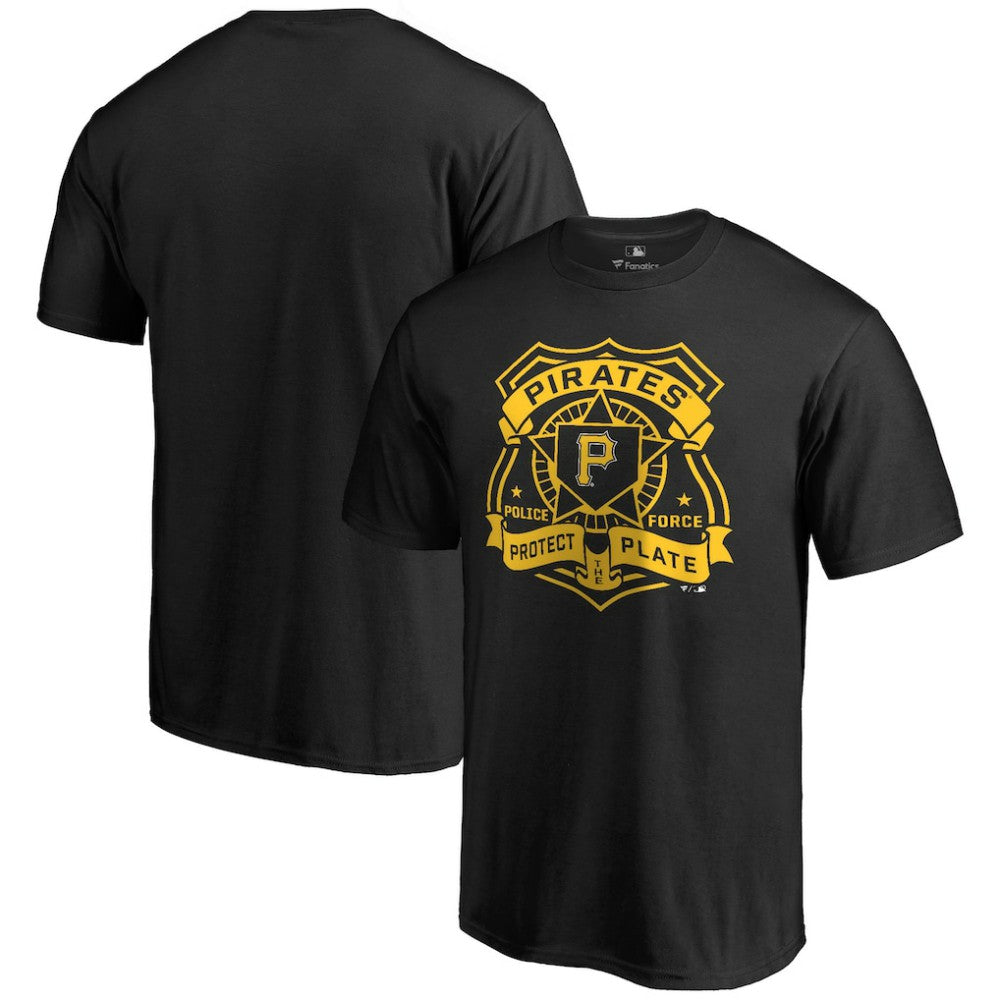 Pittsburgh Pirates Police Badge T-Shirt - MLB