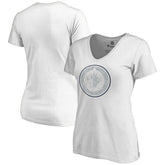 Winnipeg Jets Women's Whiteout V-Neck T-Shirt - White - NHL