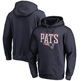 New England Patriots Hometown Collection True Patriot Pullover Hoodie Navy | NFL