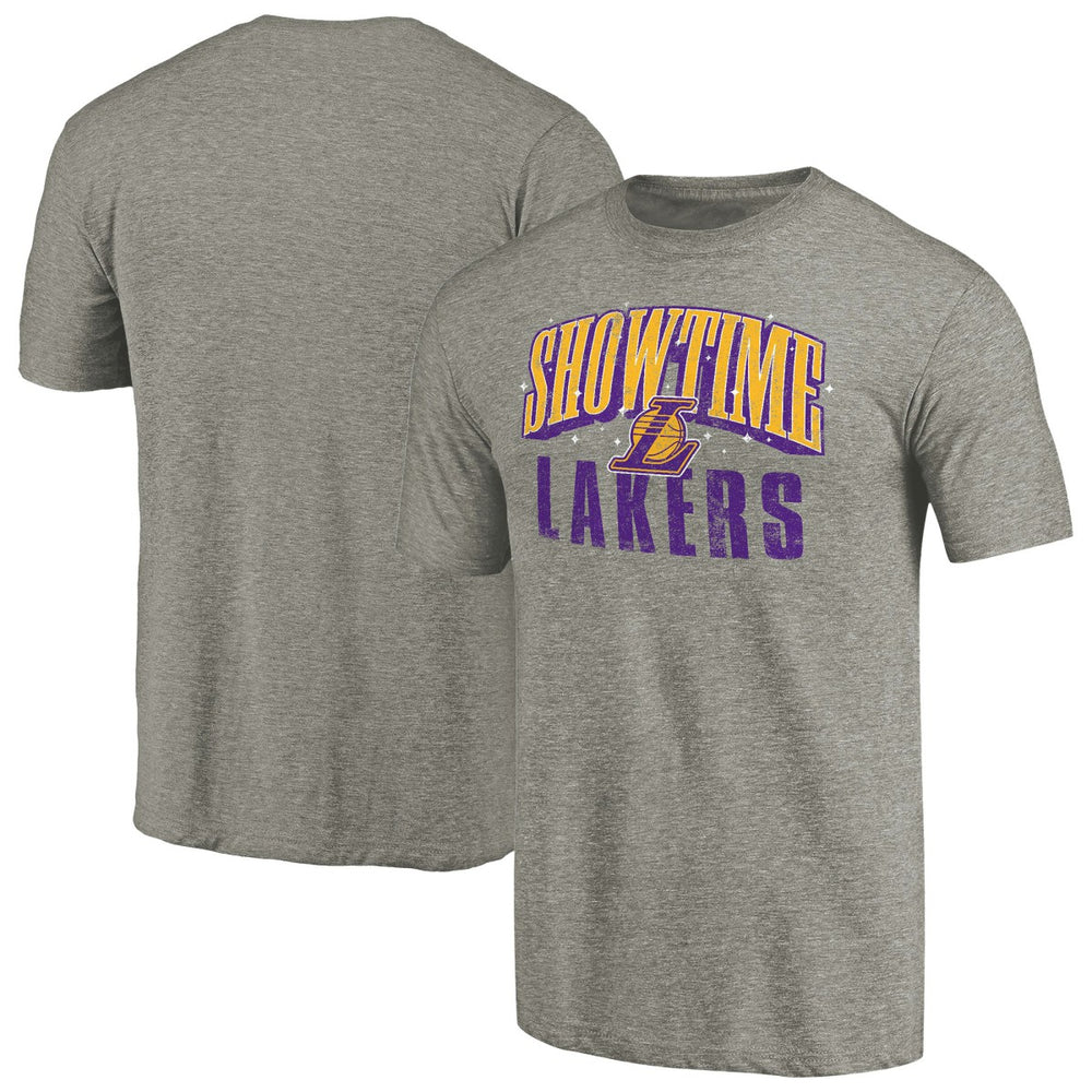 Los Angeles Lakers Hometown Collection Showtime Tri-Blend T-Shirt Gray - NBA