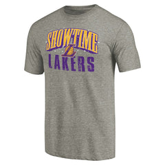 Los Angeles Lakers Hometown Collection Showtime Tri-Blend T-Shirt Gray - NBA