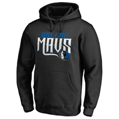 Dallas Mavericks Hometown Collection Mavs Pullover Hoodie Black - NBA