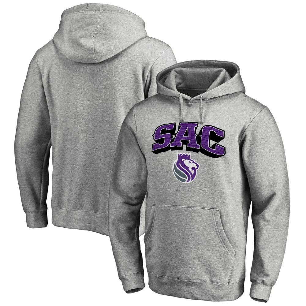 Sacramento Kings Hometown Collection SAC Pullover Hoodie Ash - NBA