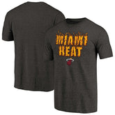 Miami Heat Hometown Collection En Fuego Tri-Blend T-Shirt Black - NBA
