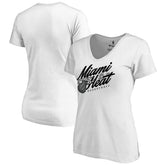 Miami Heat Women's Hometown Collection Miami Beach T-Shirt White - NBA