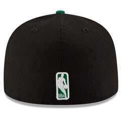 Boston Celtics Team Color 2Tone 59FIFTY Fitted Hat Black/Green - NBA