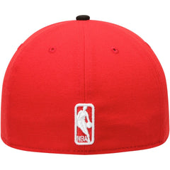 Atlanta Hawks Team Color 2Tone 59FIFTY Fitted Hat Red/Black - NBA
