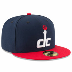 Washington Wizards Team Color 2Tone 59FIFTY Fitted Hat Navy/Red - NBA