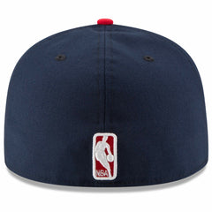 Washington Wizards Team Color 2Tone 59FIFTY Fitted Hat Navy/Red - NBA