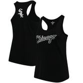 Chicago White Sox Soft as a Grape Women's Plus Size Swing for the Fences Racerback Tank Top - MLB