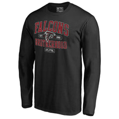 Atlanta Falcons Hometown Brotherhood Collection Guild Long Sleeve T-Shirt Black | NFL