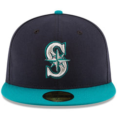 Seattle Mariners New Era Alternate Authentic Collection On Field 59FIFTY Fitted Hat - MLB