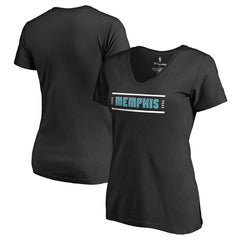 Memphis Grizzlies Women's Pride T-Shirt Black - NBA
