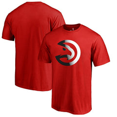 Atlanta Hawks Gradient Logo T-Shirt Red - NBA