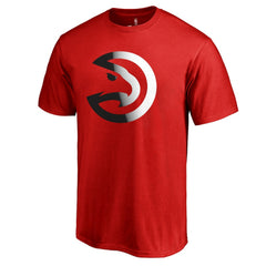 Atlanta Hawks Gradient Logo T-Shirt Red - NBA