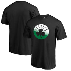 Boston Celtics Gradient Logo T-Shirt Black - NBA