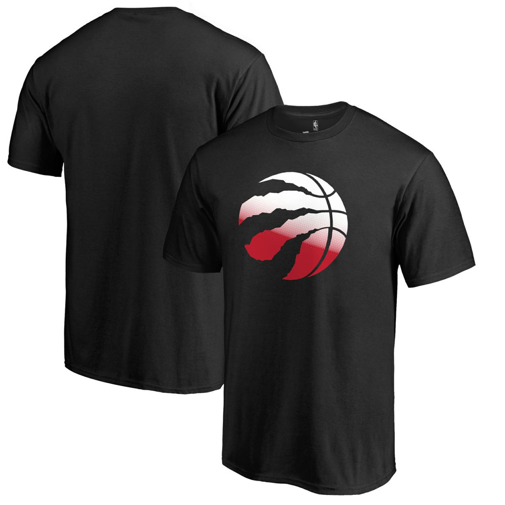 Toronto Raptors Gradient Logo T-Shirt Black - NBA