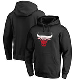 Chicago Bulls Gradient Logo Pullover Hoodie Black - NBA