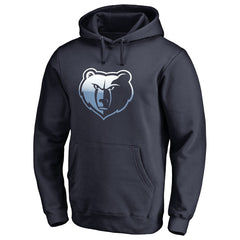 Memphis Grizzlies Gradient Logo Pullover Hoodie Navy - NBA