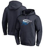 Oklahoma City Thunder Gradient Logo Pullover Hoodie Navy - NBA