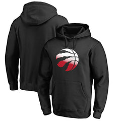 Toronto Raptors Gradient Logo Pullover Hoodie Black - NBA