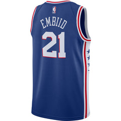 Joel Embiid Philadelphia 76ers Swingman Jersey Royal Icon Edition - NBA