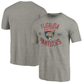 Florida Panthers Heritage Tri-Blend T-Shirt - Ash - NHL