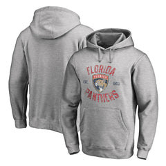 Florida Panthers Heritage Pullover Hoodie - Ash - NHL