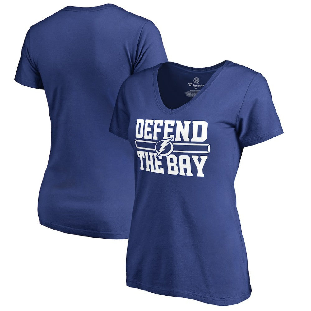 Tampa Bay Lightning Women's Hometown Collection Defend T-Shirt - Blue - NHL