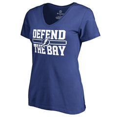 Tampa Bay Lightning Women's Hometown Collection Defend T-Shirt - Blue - NHL
