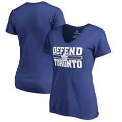 Toronto Maple Leafs Women's Hometown Collection Defend T-Shirt - Royal - NHL