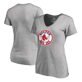 Boston Red Sox Women's Cooperstown Collection Forbes V-Neck T-Shirt - MLB