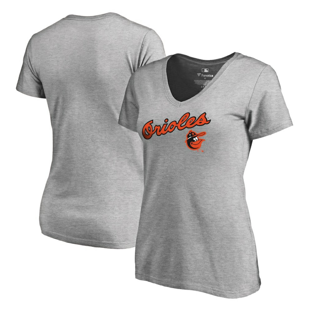Baltimore Orioles Women's Core Wahconah V-Neck T-Shirt - MLB