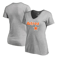 Houston Astros Women's Core Wahconah V-Neck T-Shirt - MLB