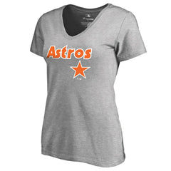 Houston Astros Women's Core Wahconah V-Neck T-Shirt - MLB