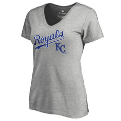 Kansas City Royals Women's Core Wahconah V-Neck T-Shirt - MLB