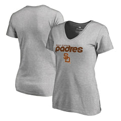 San Diego Padres Women's Core Wahconah V-Neck T-Shirt - MLB
