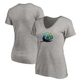 Tampa Bay Rays Women's Core Wahconah V-Neck T-Shirt - MLB