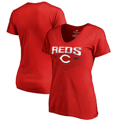 Cincinnati Reds Women's Live For It T-Shirt - MLB