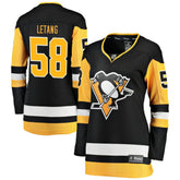 Kris Letang Pittsburgh Penguins Fanatics Women's Home Breakaway Jersey - Black - NHL