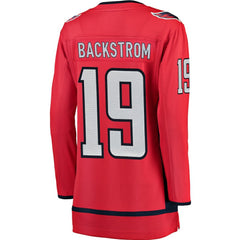 Nicklas Backstrom Washington Capitals Fanatics Women's Home Breakaway Jersey - Red - NHL