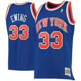 Patrick Ewing New York Knicks 1991/92 Hardwood Classics Swingman Jersey Blue - NBA