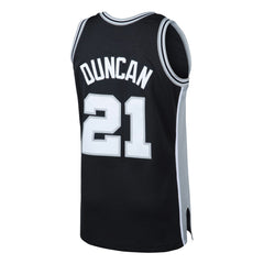 Tim Duncan San Antonio Spurs 1998/99 Hardwood Classics Swingman Jersey Black - NBA