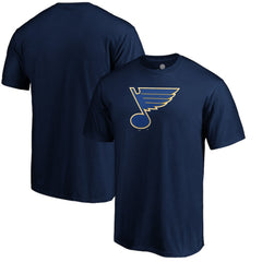St. Louis Blues Primary Logo T-Shirt - Navy - NHL