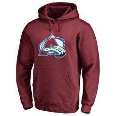 Colorado Avalanche Primary Logo Pullover Hoodie II - Burgundy - NHL