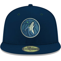 Minnesota Timberwolves Youth Team Color 59FIFTY Fitted Hat Navy - NBA