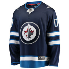 Winnipeg Jets Fanatics Home Breakaway Custom Jersey - Blue - NHL