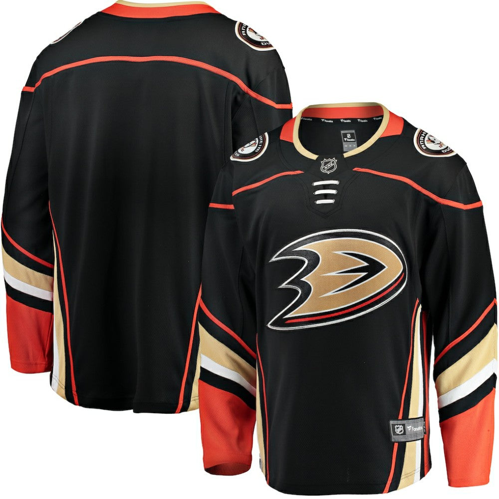 Anaheim Ducks Fanatics Breakaway Home Jersey - Black - NHL